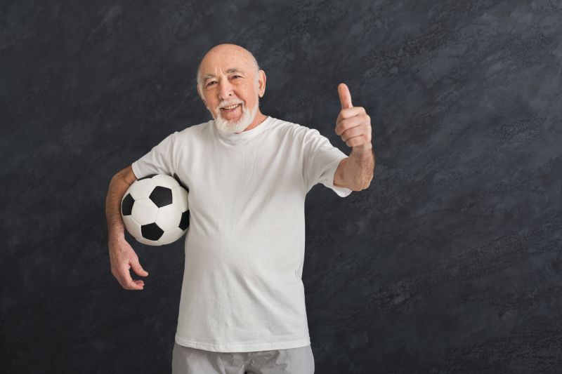 Piłka nożna to źródełko młodości dla seniorów